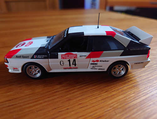 Audi quattro diecast car - quattro, 1:43