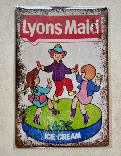 Lyons maid ice cream - maid,