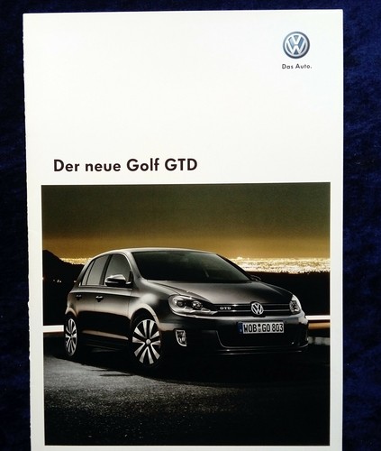 Golf the new gtd - vw,