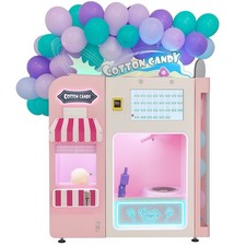 Ready business Candy Floss Vending Machine with Location