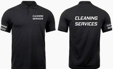 Cleaning Services cleaner  polo top  S-XXXL Uniform Industrial  Workwear Job