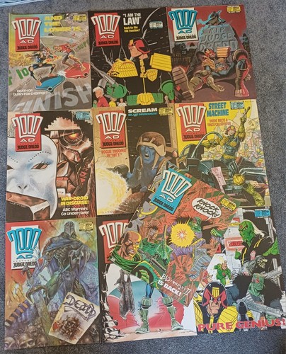 10x 2000ad progs 570 - 10x,