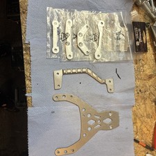 Baja Front Upper Plate - Silver for Rovan KM Buggy HPI Baja 5B A003