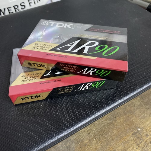 Tdk ar90 type blank - x2, audio