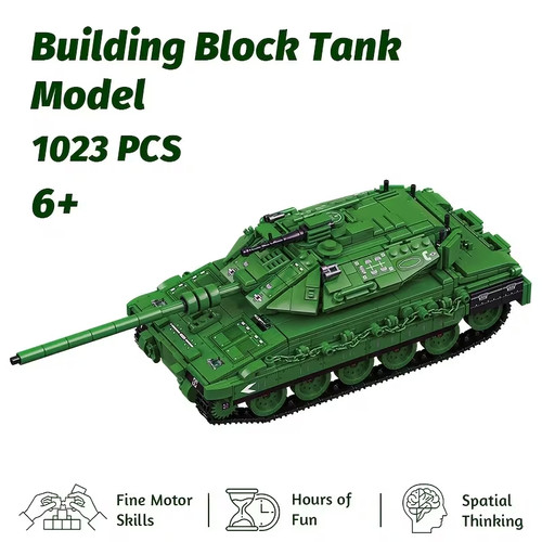 1023 pcs tracked tank - 1023, building