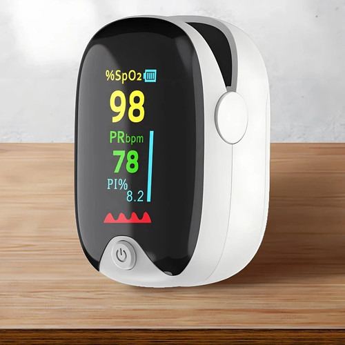 Finger pulse oximeter - pulse,