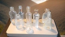 9 Old Glass Bottles