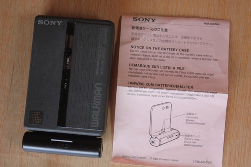 Sony 503 walkman matte - sony,