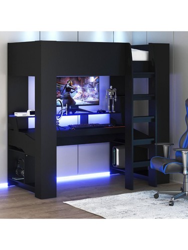 Maverick high sleeper bed - high,