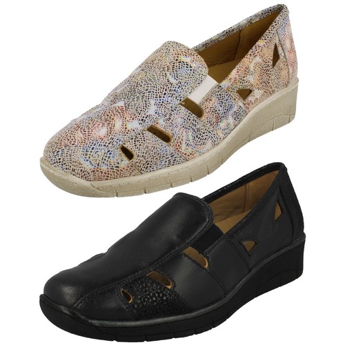 Ladies padders leather slip - leather, on