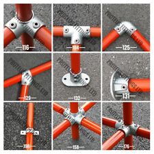 Pipe Clamp Fittings 48mm Galvanised Tube Key  Q Clamp Fittings Scaffold Size 4