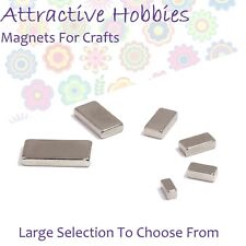 Super Strong Magnets N52 Neodymium Blocks Various Sizes 6-20mm Small Craft Neo
