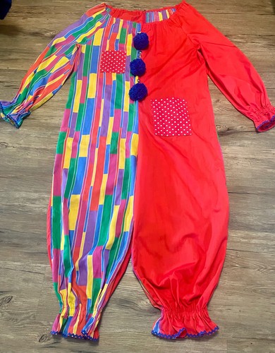 Vintage homemade clown suit - homemade,