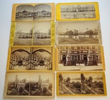 Antique Lot Of 8 Stereoscope