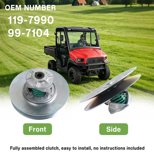 Secondary driven clutch - secondary,