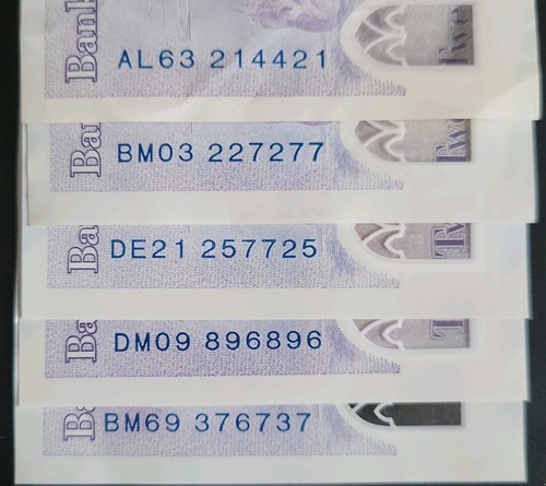 Polymer twenty pound note - 20,