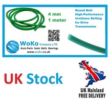 4mm polyurethane Round drive