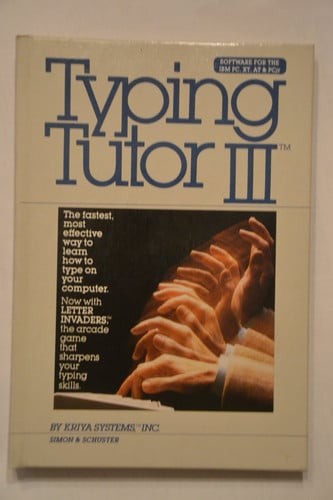 Typing tutor iii with - iii,
