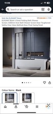 Bath Shower Screen 5 Folding