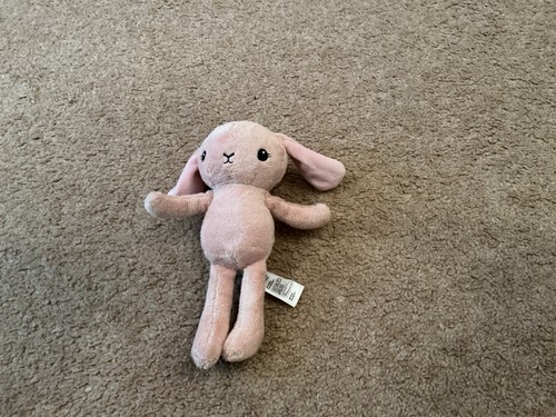 Beige bunny rabbit - rabbit, pink