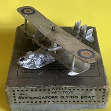 Dinky Toys Pre-war 60H Singapore Flying Boat  1936