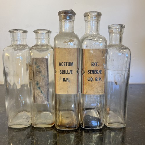 Antique apothecary bottles - antique,