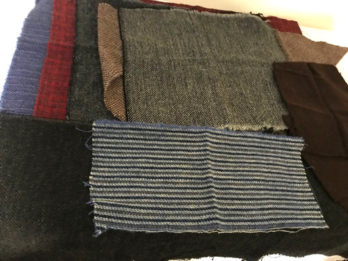 Vintage harris tweed fabric - vintage,