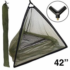 NGT 42" Landing Net with Metal Spreader Block for Carp / Pike Fishing 42 Inch