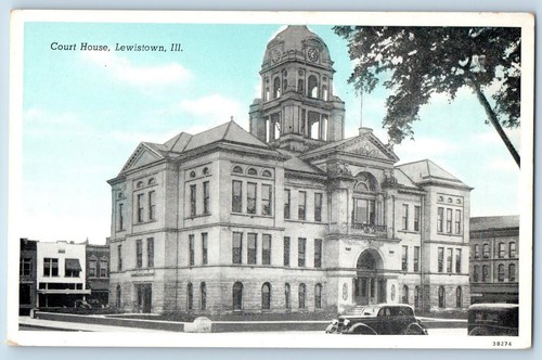 Lewiston illinois postcard - illinois, il