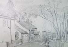 Original pencil drawing - original,