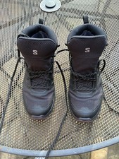 Salomon Gore-Tex Ladies Boots Black Size 6