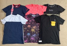6 X Boys Summer T-shirt Top