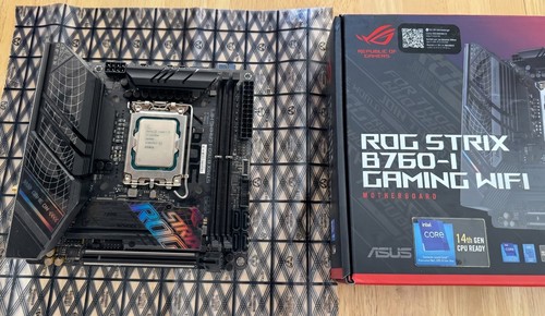 Intel 13700k asus - rog, strix