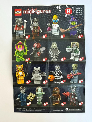 Lego series monsters - series,