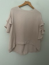 M&S Size 16 Pale Pink Blouse