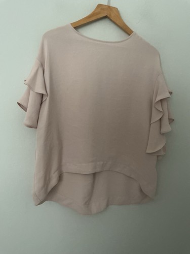 Size pale pink blouse - pink,