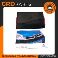 GENUINE CITROEN BERLINGO MK2 2008-2014 OWNERS HANDBOOK MANUAL & WALLET 2012