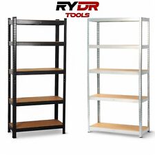 5 Tier Racking Shelf Heavy Duty Garage Shelving Storage Shelves Unit RYDR