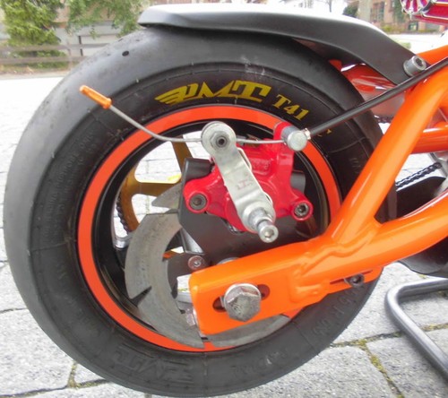 Pocket bike decal - bike,