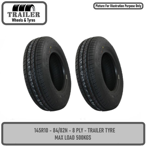 Trailer tyre 145r10 82n - 84/82n, 8