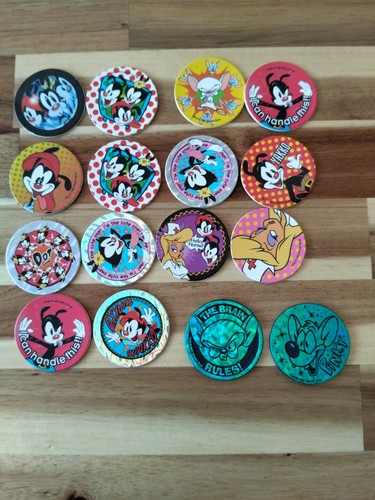 Vintage 1995 animaniacs pogs - 1995,