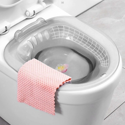 Toilet seat sink - seat, woman