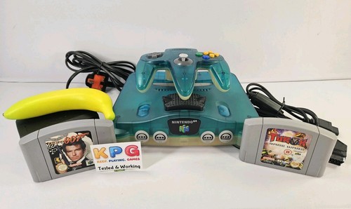Nintendo clear blue - (n64),