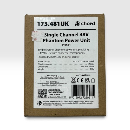 Single phantom power supply - single,