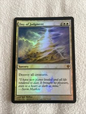 MTG Foil Day of Judgement Promo Card Magic the Gathering