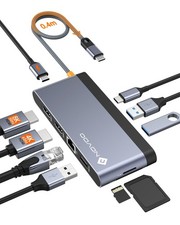 USB C Docking Station 10 in 1