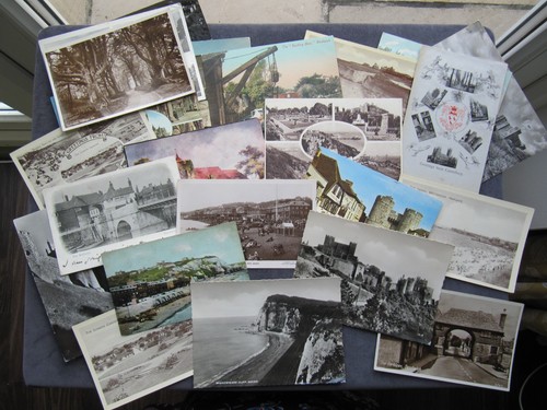 Old postcards kent - postcards,