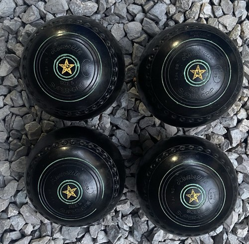 Henselite lawn bowls set 4 - lawn,