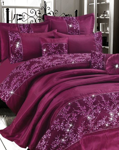 Gigi embroidered duvet cover - embroidered,