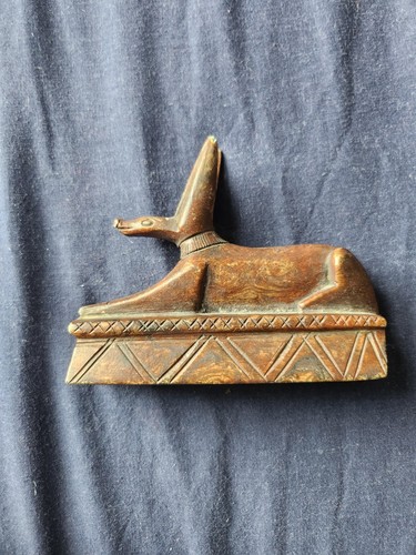 Heavy stone anubis handcarved - heavy,